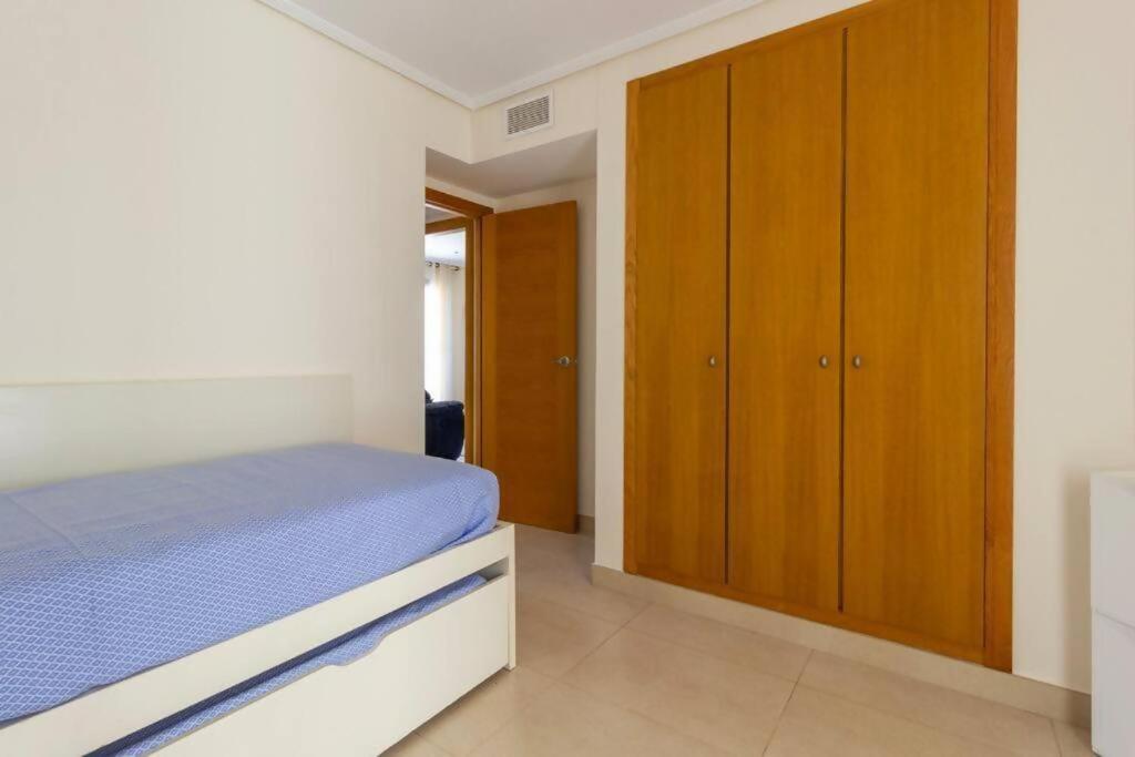 Alboraya Apartamento Con Vista Al Mar Y Piscina Valencia Buitenkant foto