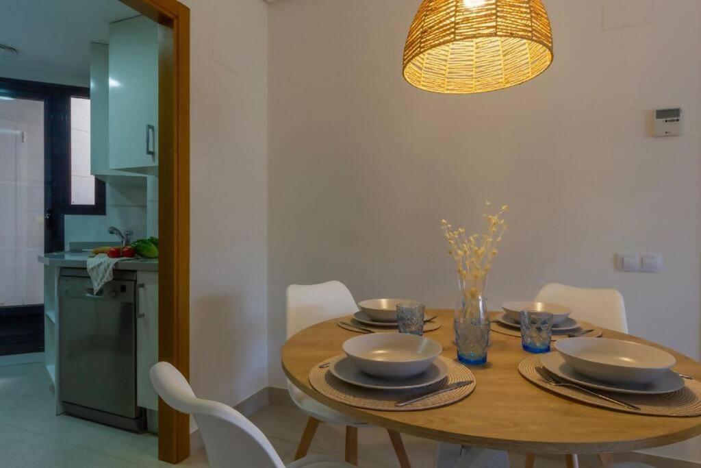 Alboraya Apartamento Con Vista Al Mar Y Piscina Valencia Buitenkant foto