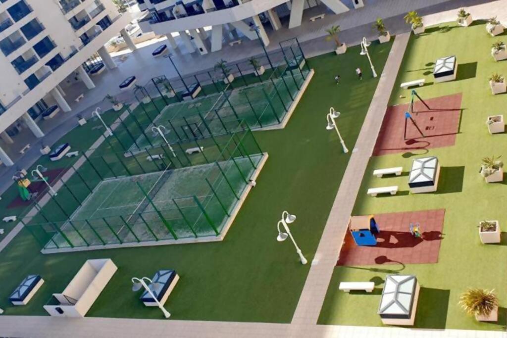 Alboraya Apartamento Con Vista Al Mar Y Piscina Valencia Buitenkant foto